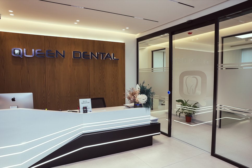 Queen Dental Clinic in Tirana Reception Area